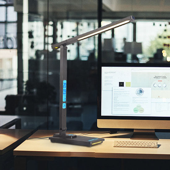 Multifunctional Rotatable Wireless Charging Table Lamp