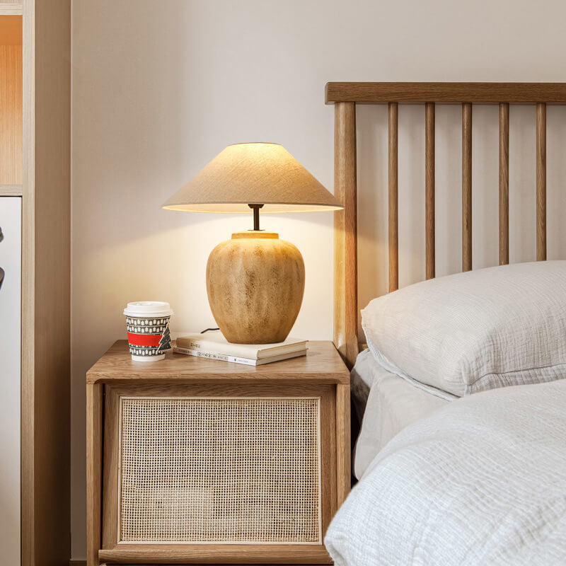 Handmade Ceramic Bottle Design Table Lamp