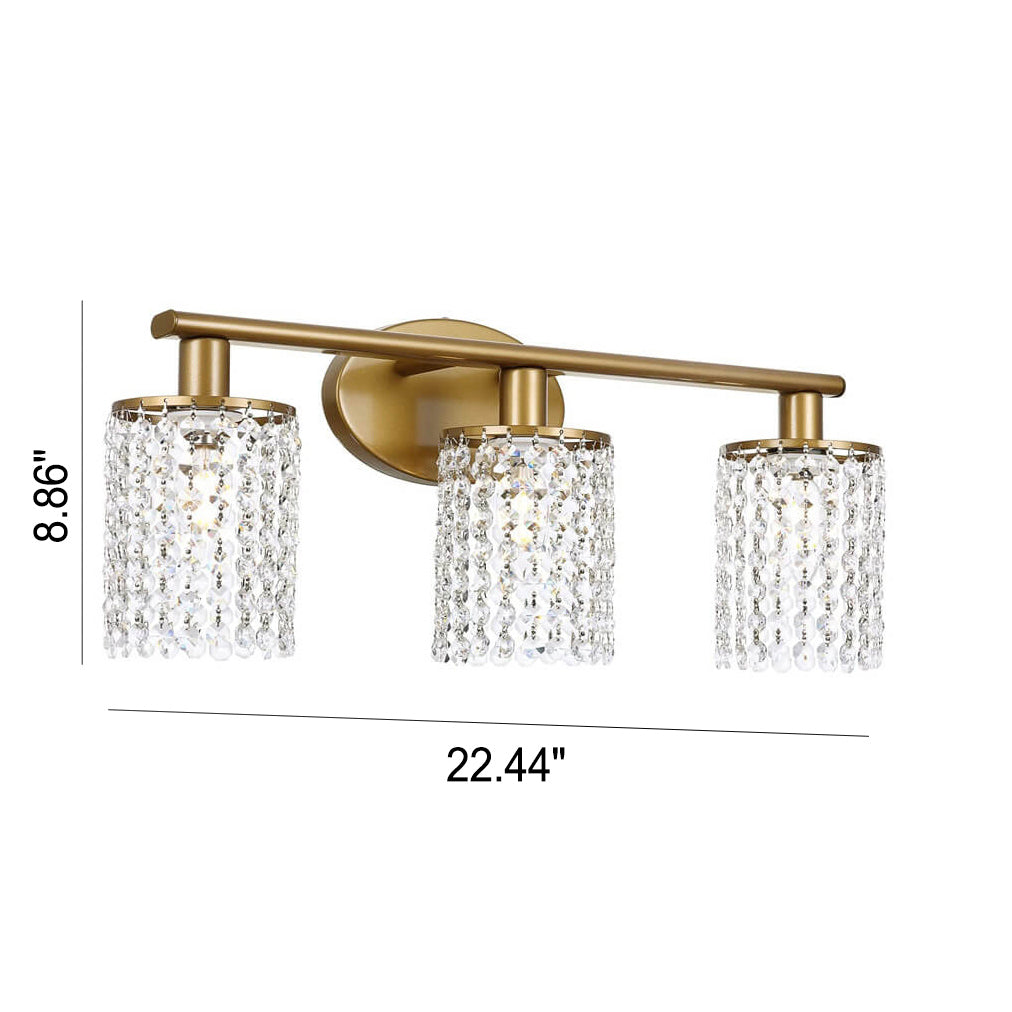 Particle Cup Shape Design 2-Light Wall Lamp