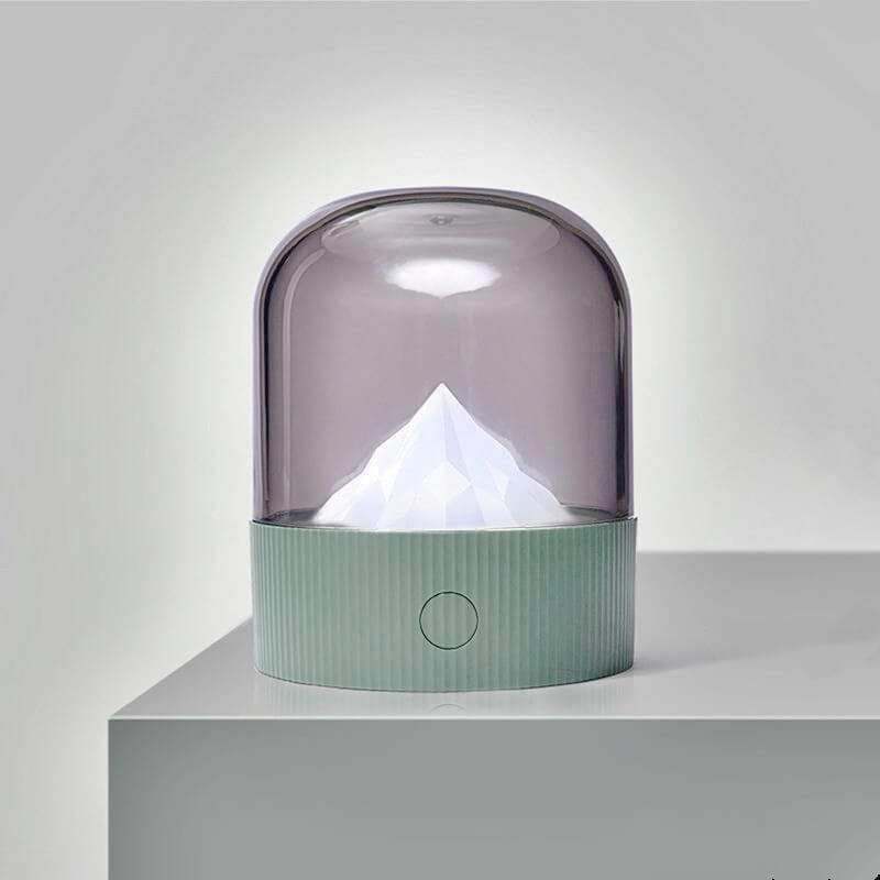 Snow Mountain PC Night Table Lamp