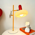 Round Glass Iron Rabbit Table Lamp