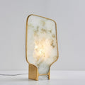 Irregular Marble Hardware Edge Table Lamp