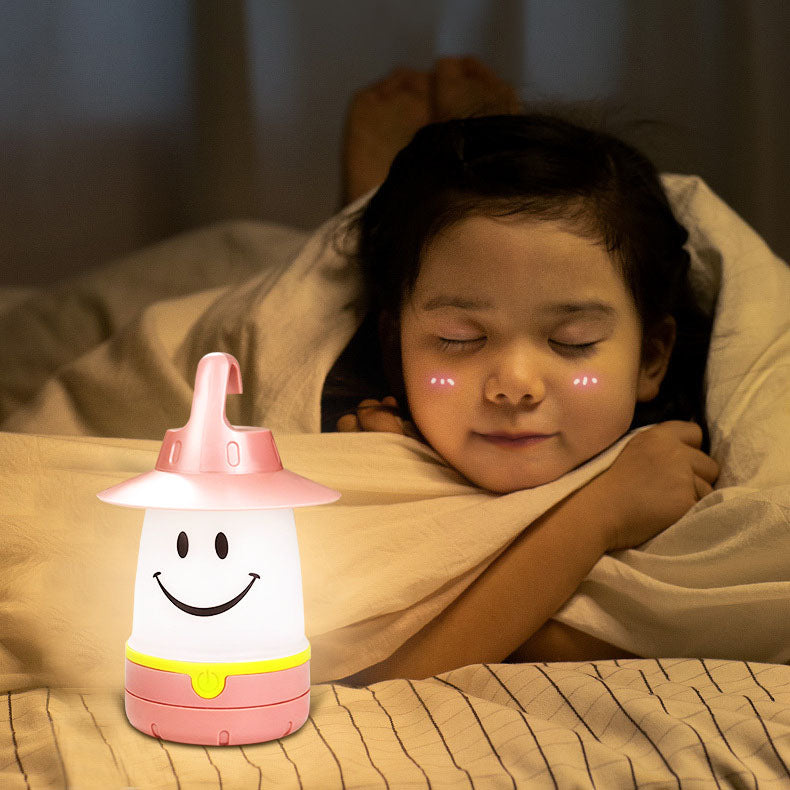 Smiley Lantern Camping Decorative Table Lamp