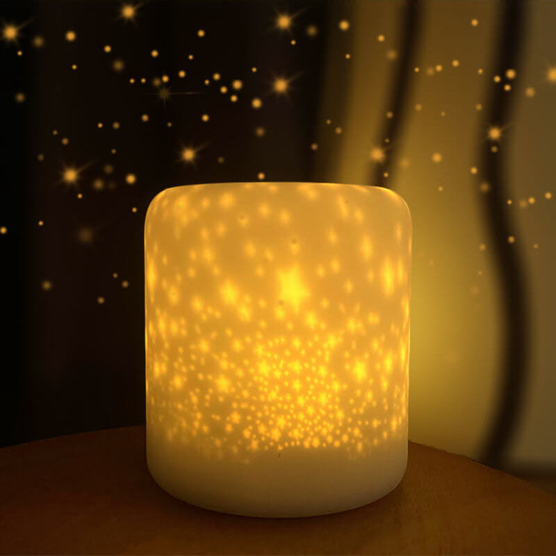 Starry Silicone Charging Night Table Lamp
