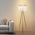 Feather Crown Tripod Floor Lamp