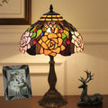 Bloom Floral Stained Glass Table Lamp