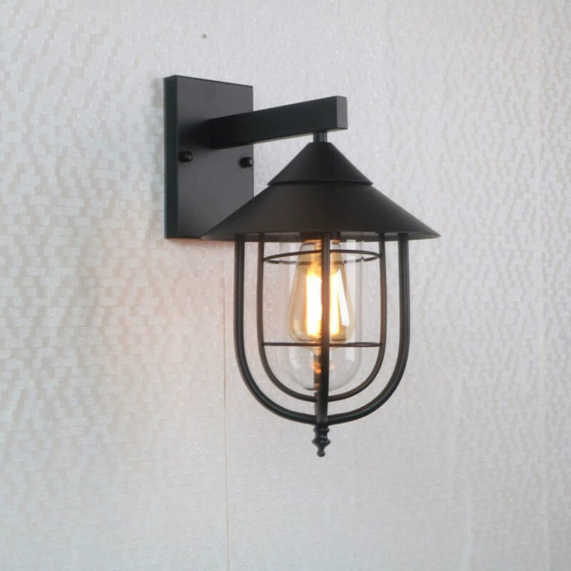 Iron Lantern Indoor Outdoor Light