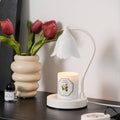 White Petal Hardware Melting Table Lamp