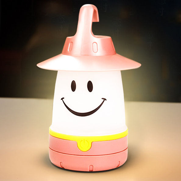 Smiley Lantern Camping Decorative Table Lamp