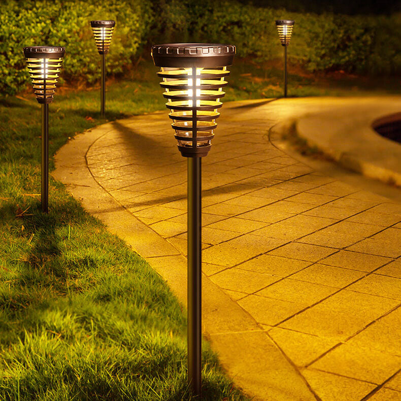 Plastic Cone Ground Insert Outdoor Light
