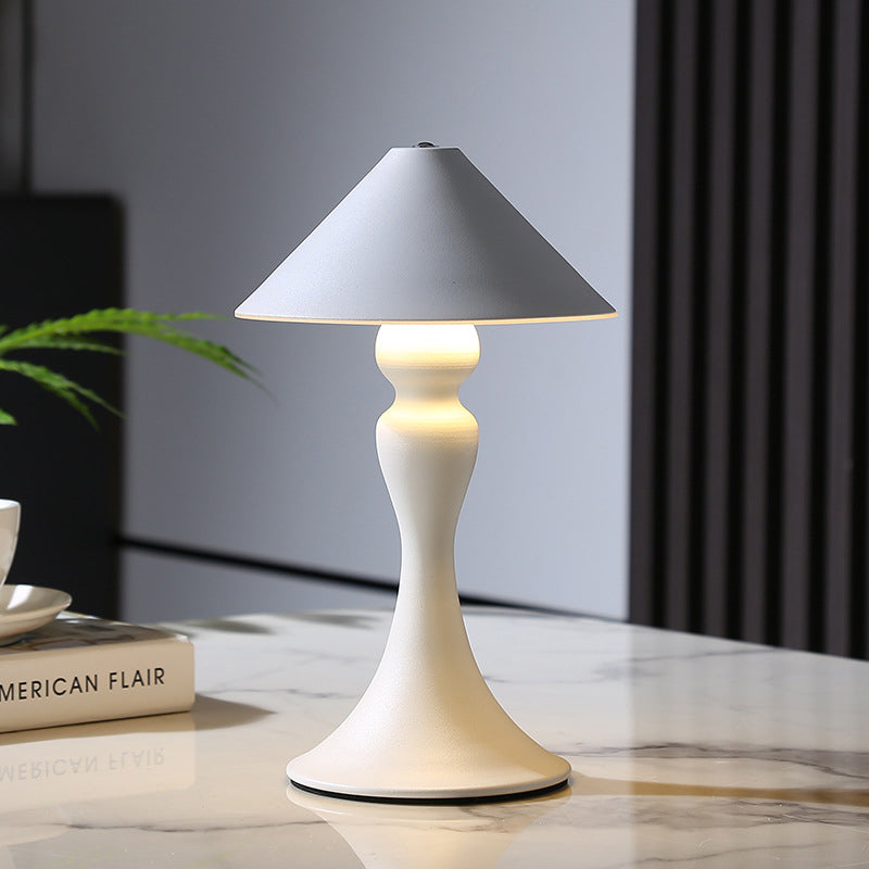 Conical Hardware Bedroom Table Lamp