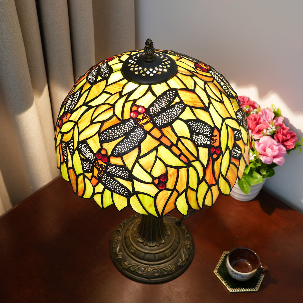 Cylinder Half Round Disc Table Lamp