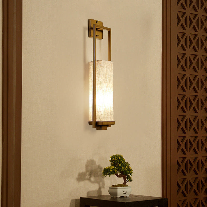 Classical Iron Cloth Wall Lamp