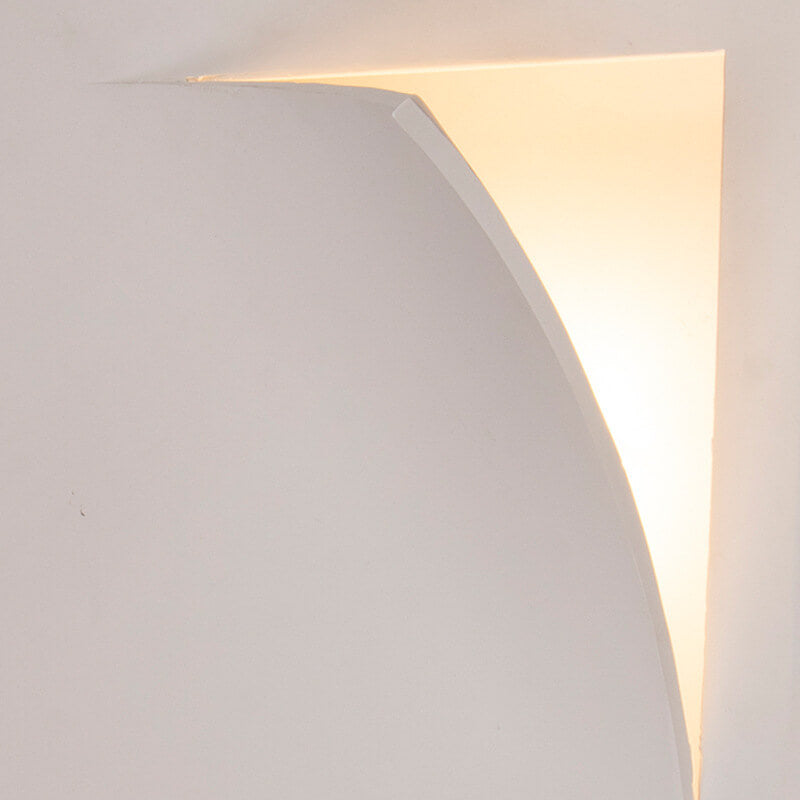 Square Flip Flop Recessed Wall Lamp
