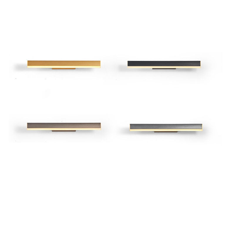 Rectangular Strip Vanity Mirror Wall Lamp