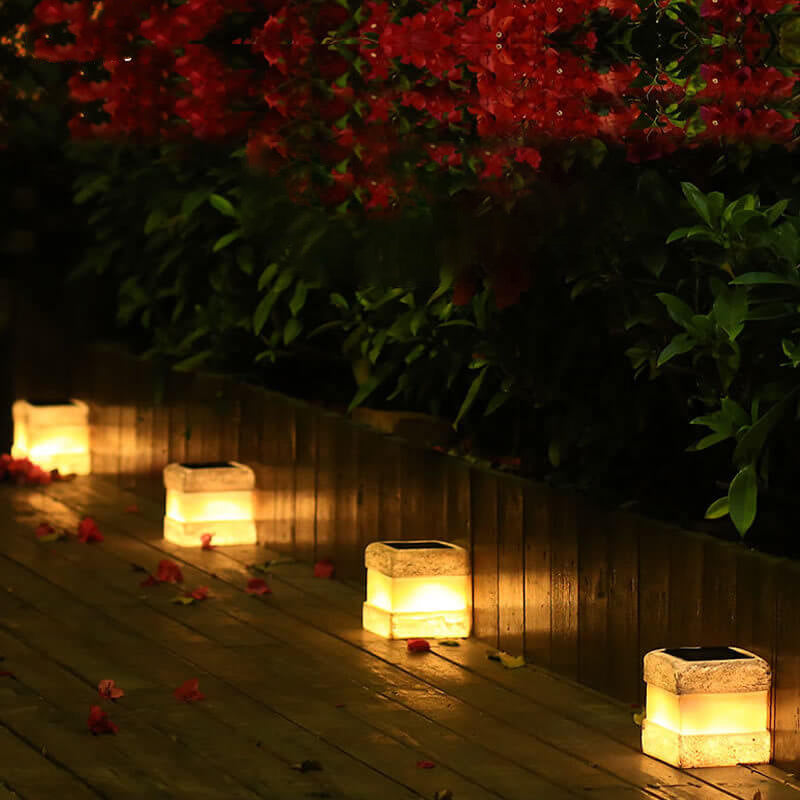 Simulation Stone Design Garden Outdoor Light
