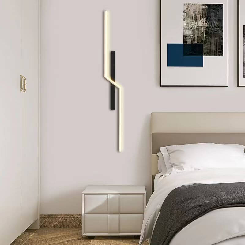 Geometry Lines Aluminum Iron Wall Lamp