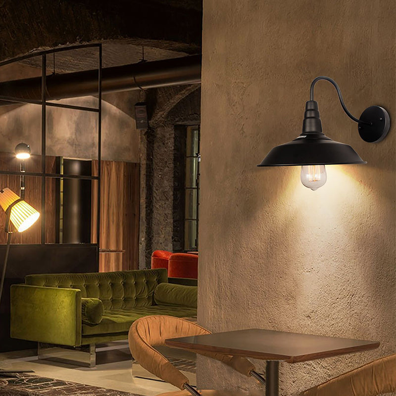 Iron Round Dining Room Wall Lamp