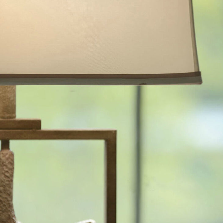 Fabric Marine Starfish Table Lamp
