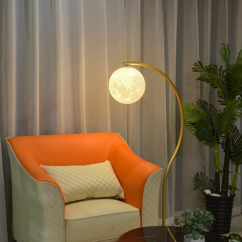 Iron Marble Floor Lamp