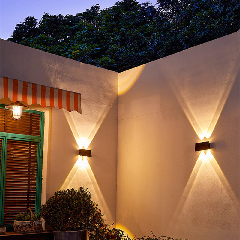 Rectangle ABS Garden Outdoor Light