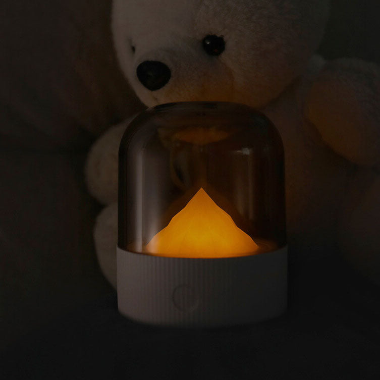 Snow Mountain PC Night Table Lamp