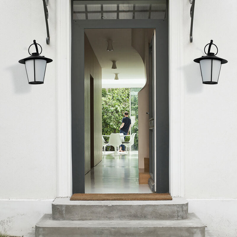 Glass Iron Moisture-proof Patio Outdoor Light