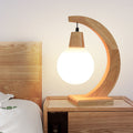 Glass Ball Bend Solid Table Lamp