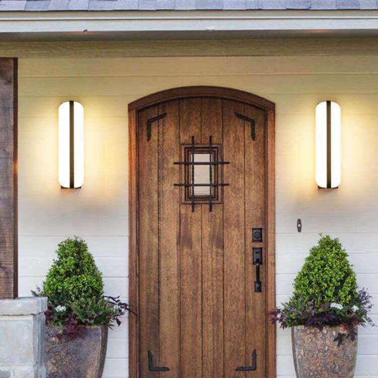 Oval Die-Cast Aluminum Indoor Outdoor Light