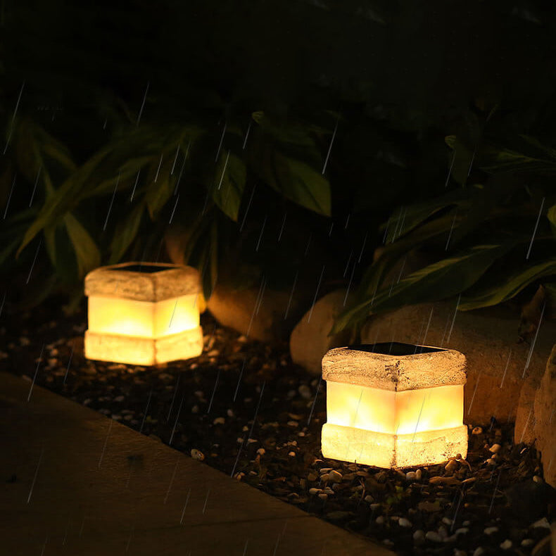 Simulation Stone Design Garden Outdoor Light