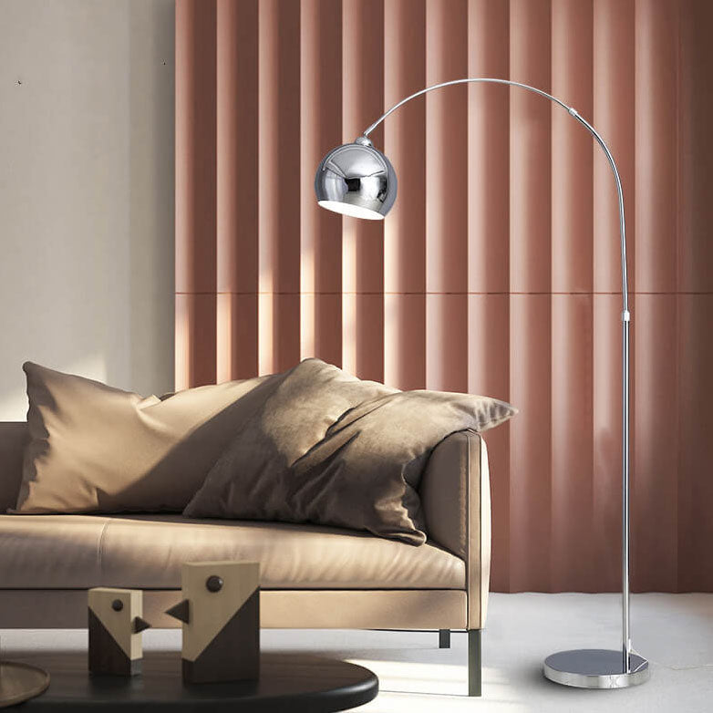 Fishing Rod Dome Round Floor Lamp