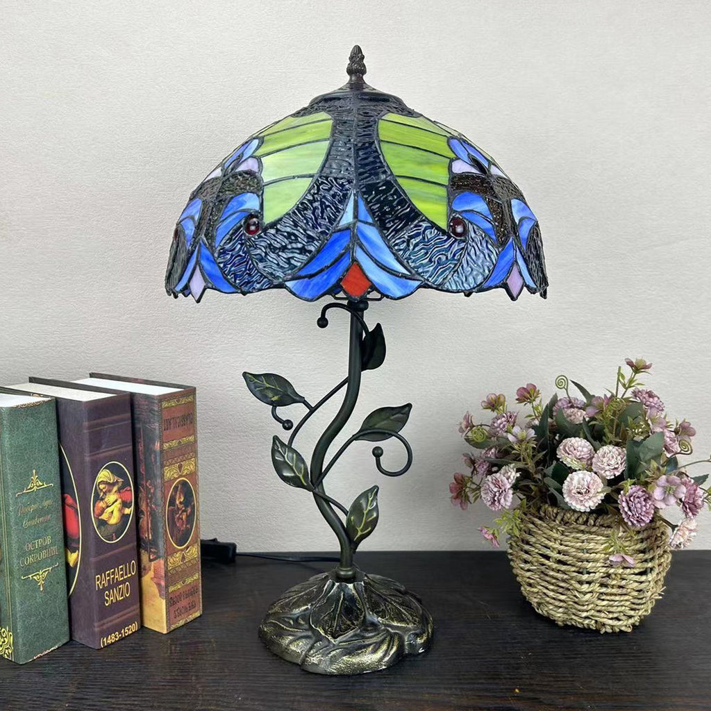 Resin Glass Dome Conic Table Lamp