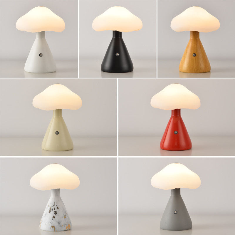 Mushroom Cloud Acrylic Hardware Table Lamp