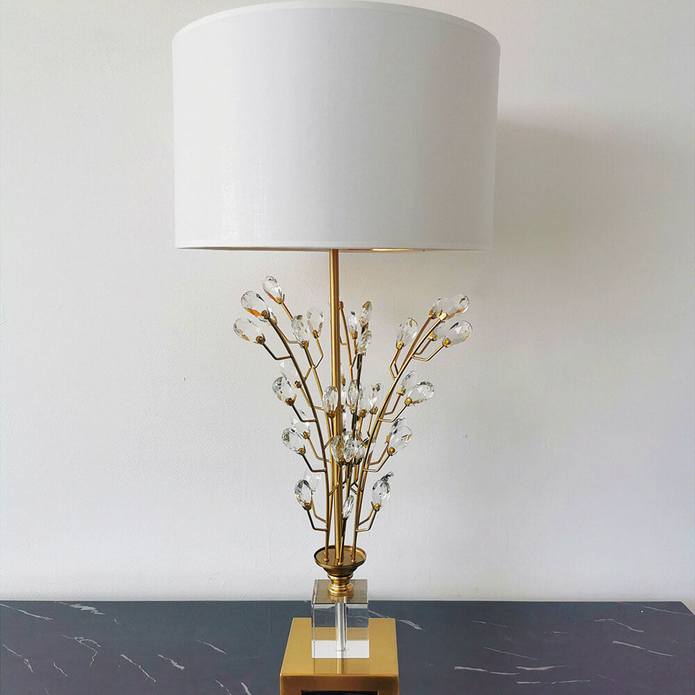 Tree Branch Round Quadrangle Table Lamp