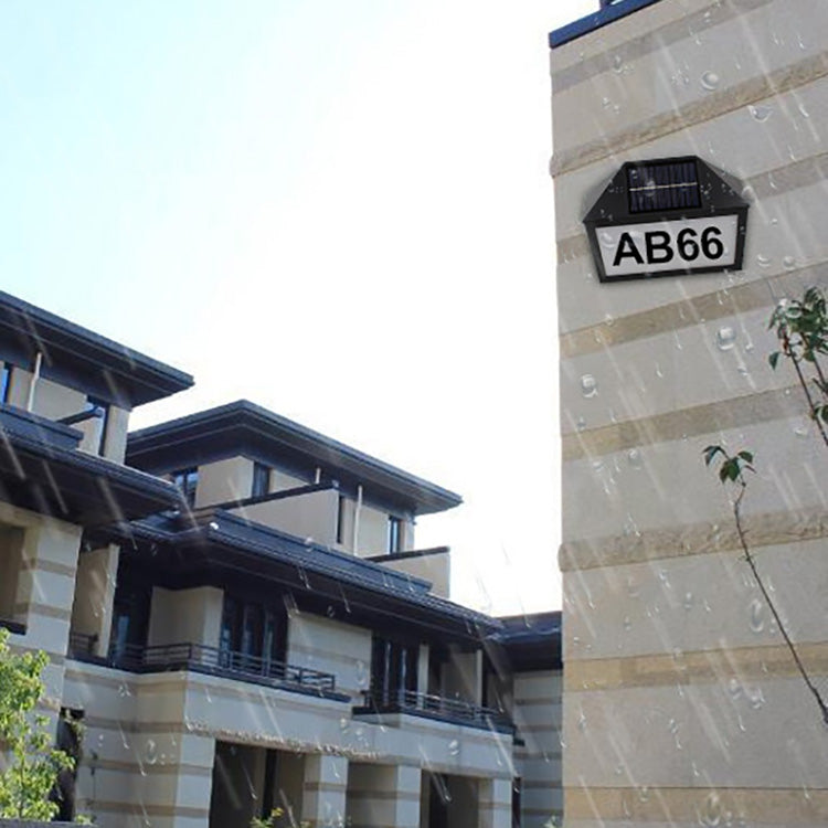 ABS Address Sign Digital Outdoor Light