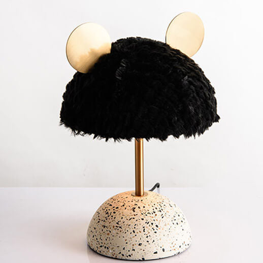 Mouse Plush Terrazzo Hardware Table Lamp