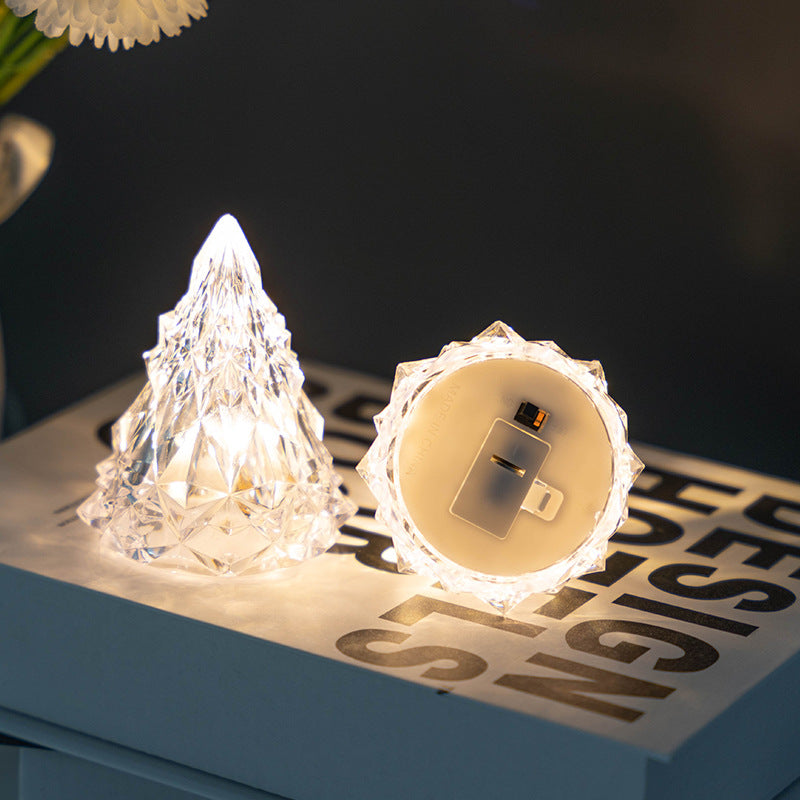 Christmas Tree ABS Night Table Lamp