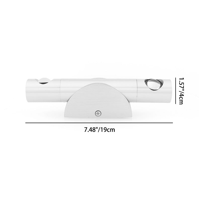 Cylinder Angle Aluminum Bedroom Wall Lamp