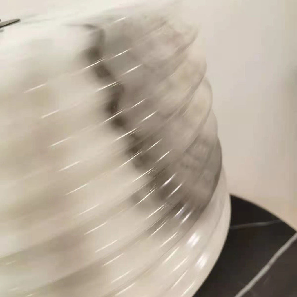 Marble Lantern Shape Table Lamp