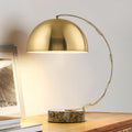 Bending Gold Hardware Marble Table Lamp