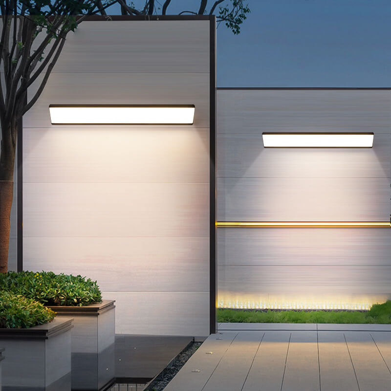 Aluminum Acrylic Long Indoor Outdoor Light