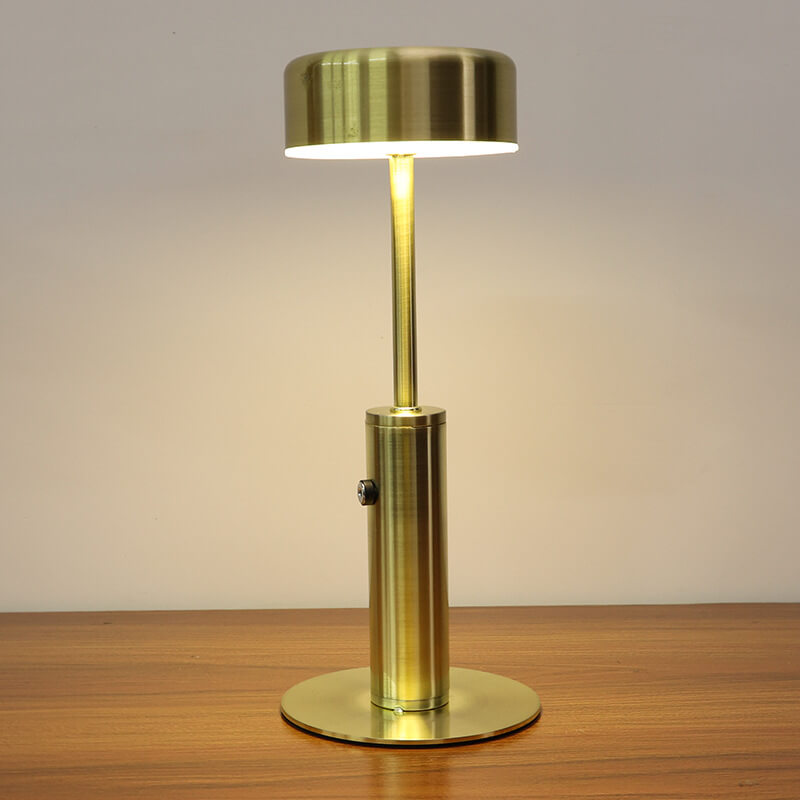 Cylindrical Charging Night Table Lamp
