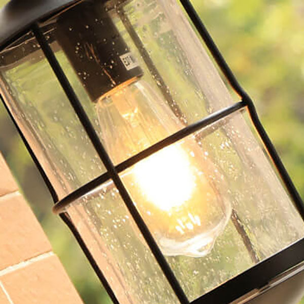 Iron Glass Outdoor Light