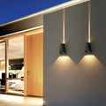 Trapezoidal Aluminum Patio Outdoor Light
