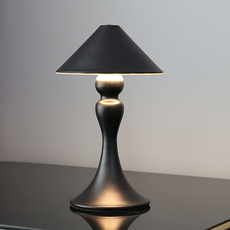 Conical Hardware Bedroom Table Lamp