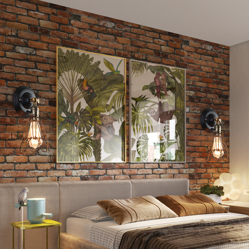 Iron Bracket Dining Room Wall Lamp