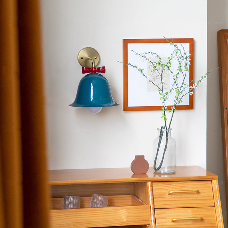 Bell Butterfly Iron Wall Lamp