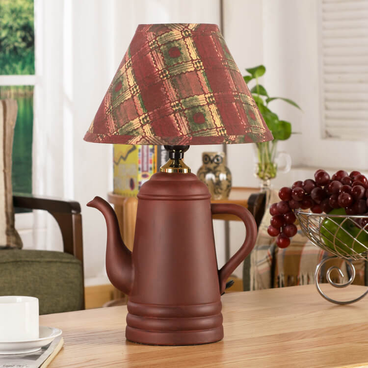 Teapot Decorative Ceramic Table Lamp