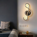 Music Note Soft Silicone Wall Lamp