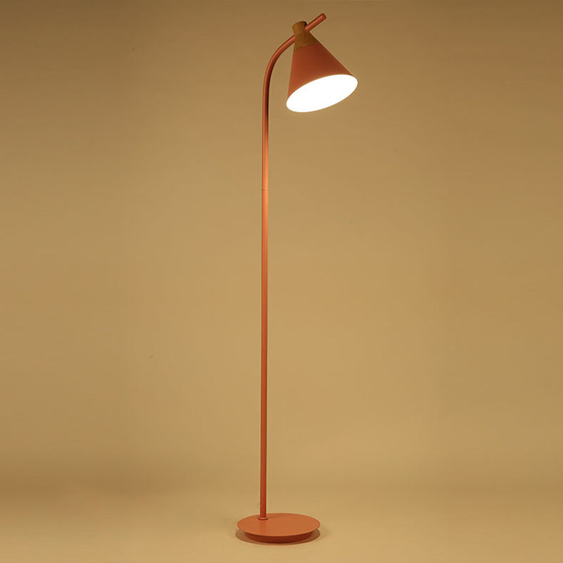 Nordic Creative Macaron Cone Floor Lamp